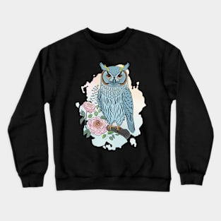 Owl blue Crewneck Sweatshirt